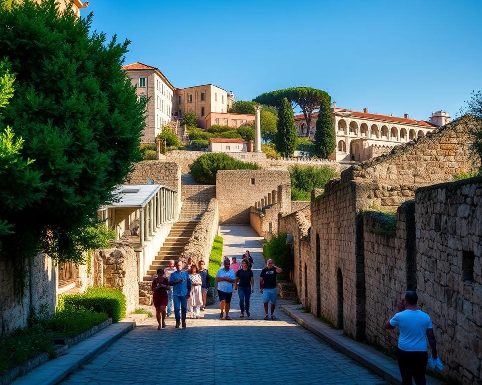 Antike Ruinen in Split, Kroatien erkunden