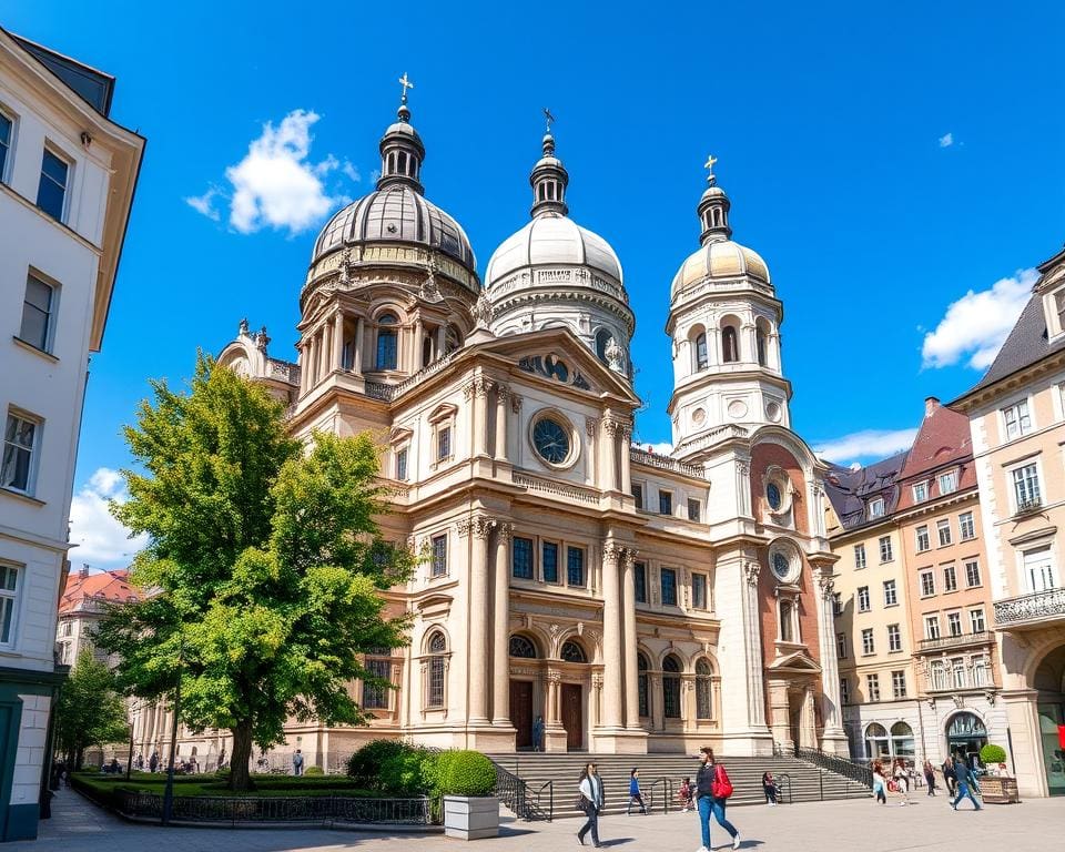 Barocke Kirchen in Linz, Österreich