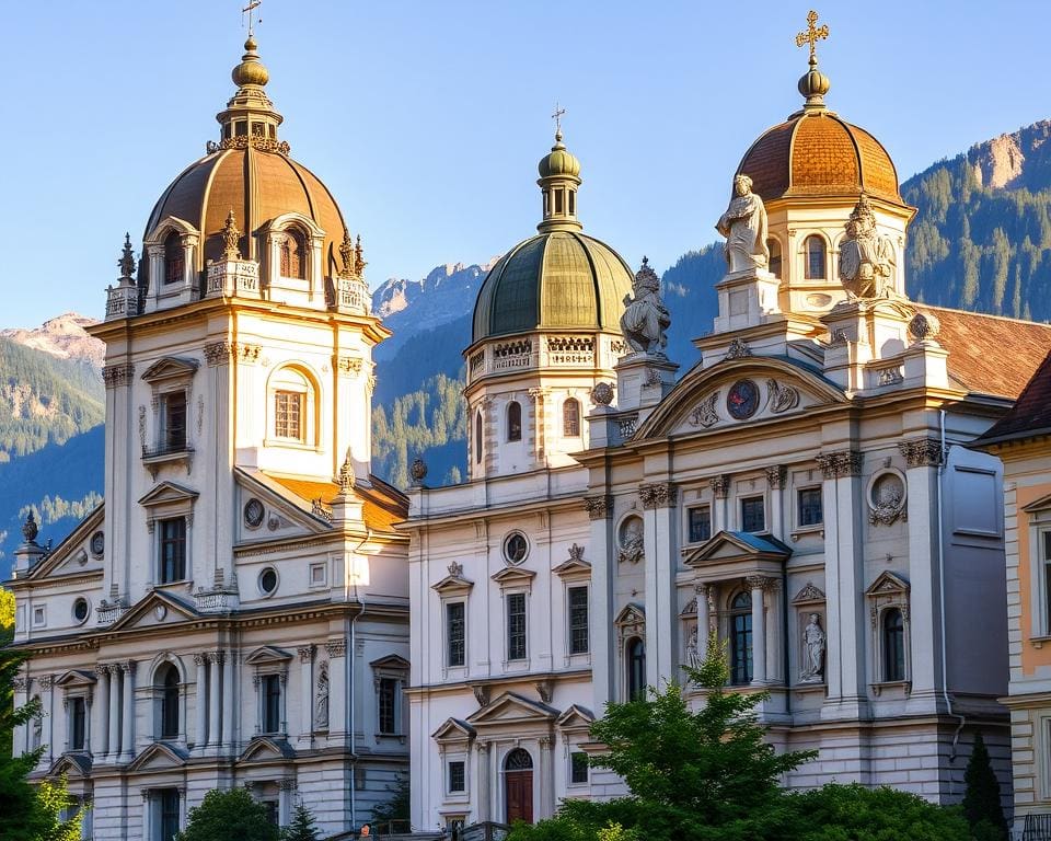 Barocke Kirchen in Salzburg, Österreich