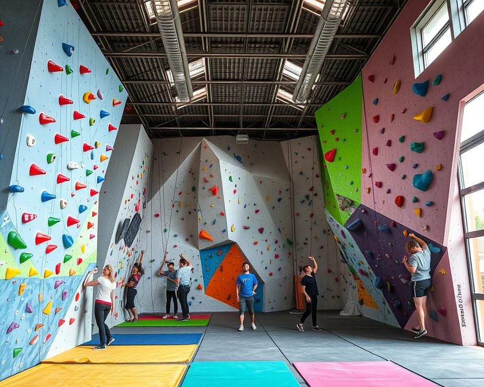 Bouldern in der City