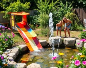 DIY-Wasserspiele: So bringen Sie Bewegung in Ihren Garten