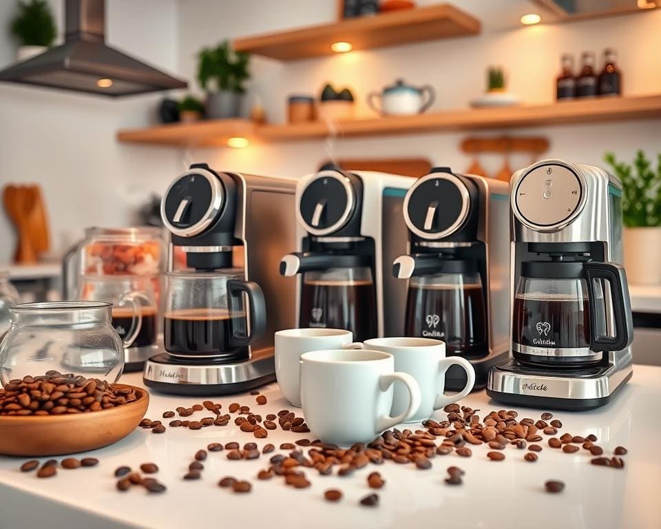 Elektrische Kaffeemaschinen für leckeren Kaffeegenuss