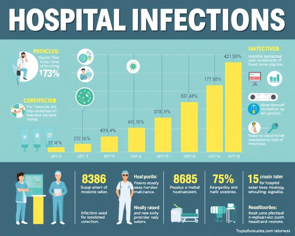 Fallzahlen und Statistiken zu Krankenhausinfektionen