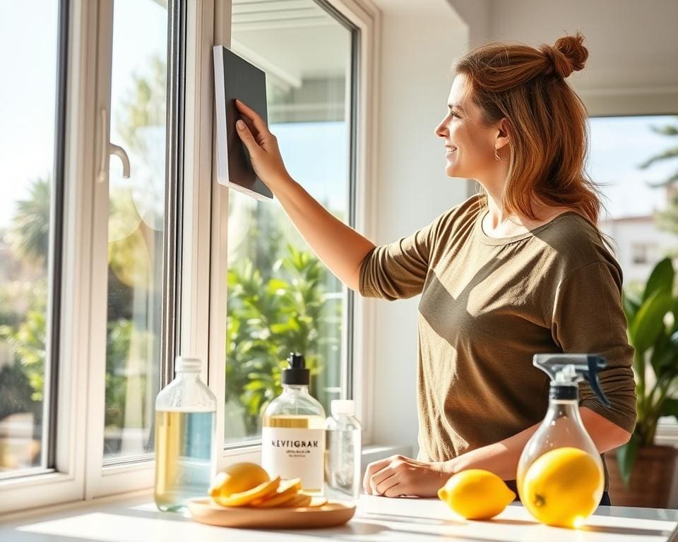 Fenster putzen Hausmittel