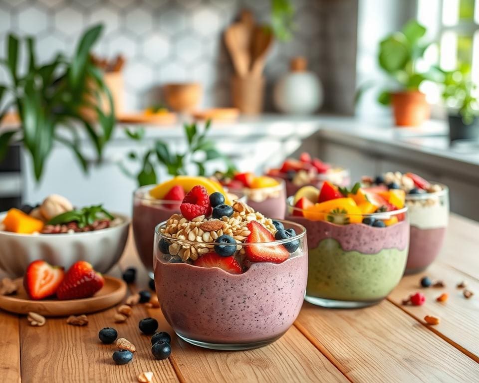 Gesunde Ernährung mit Smoothie-Bowls