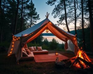 Glamping: Luxuscamping für Naturliebhaber