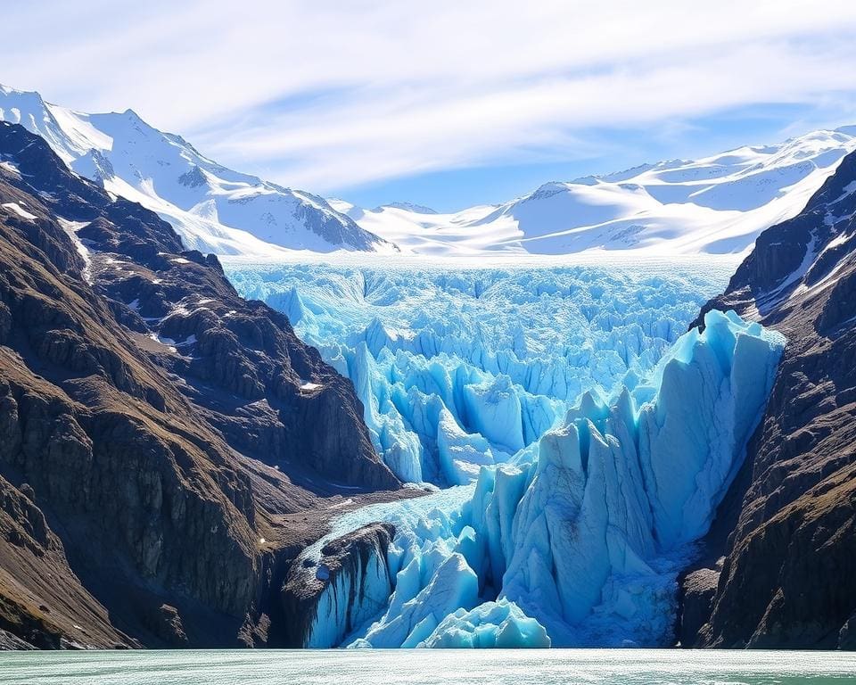 Gletscheraktivitäten im Kluane-Nationalpark