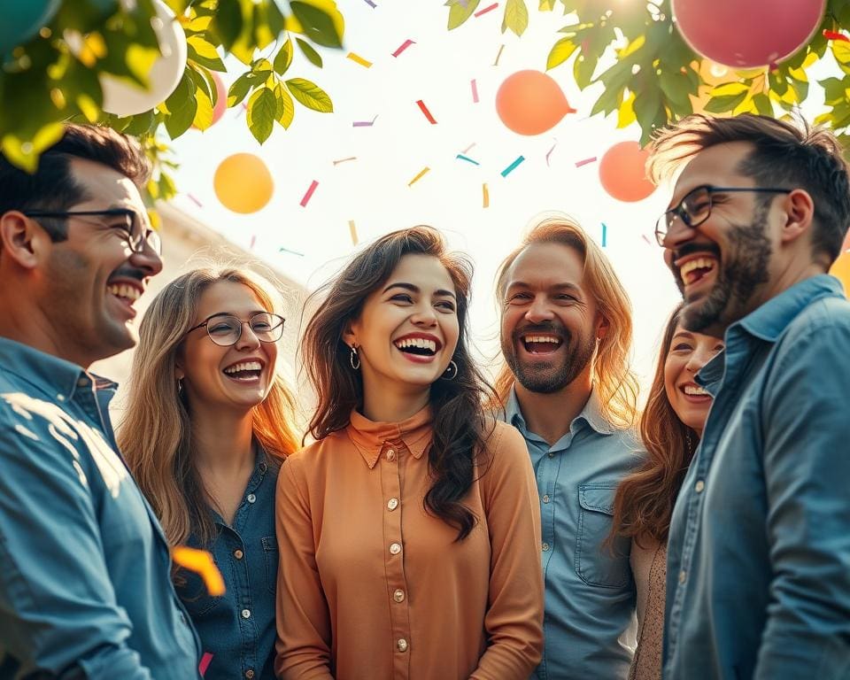 Glückshormone und Lachen als Medizin