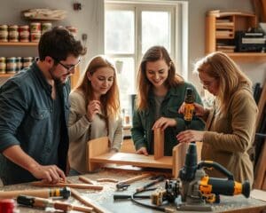 Heimwerken mit Freunden: Gemeinsam Projekte umsetzen