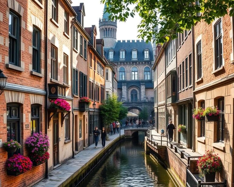 Historische Altstadt von Gent, Belgien