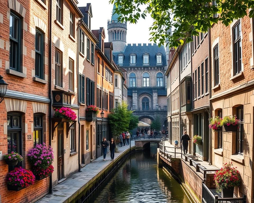 Historische Altstadt von Gent, Belgien