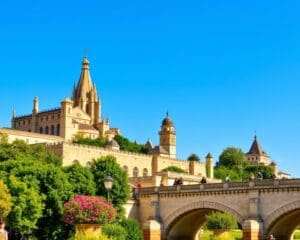 Historische Monumente in Avignon, Frankreich