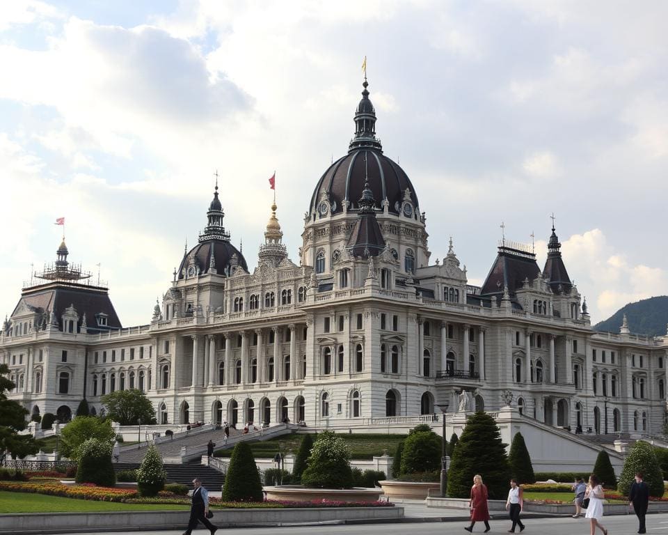 Historische Paläste in Budapest