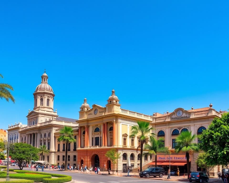 Historische Schätze von Porto Alegre, Brasilien