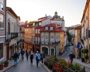 Historische Viertel in Porto, Portugal