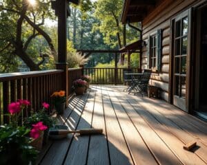 Holzterrassen pflegen: Tipps für langlebige Bodenbeläge