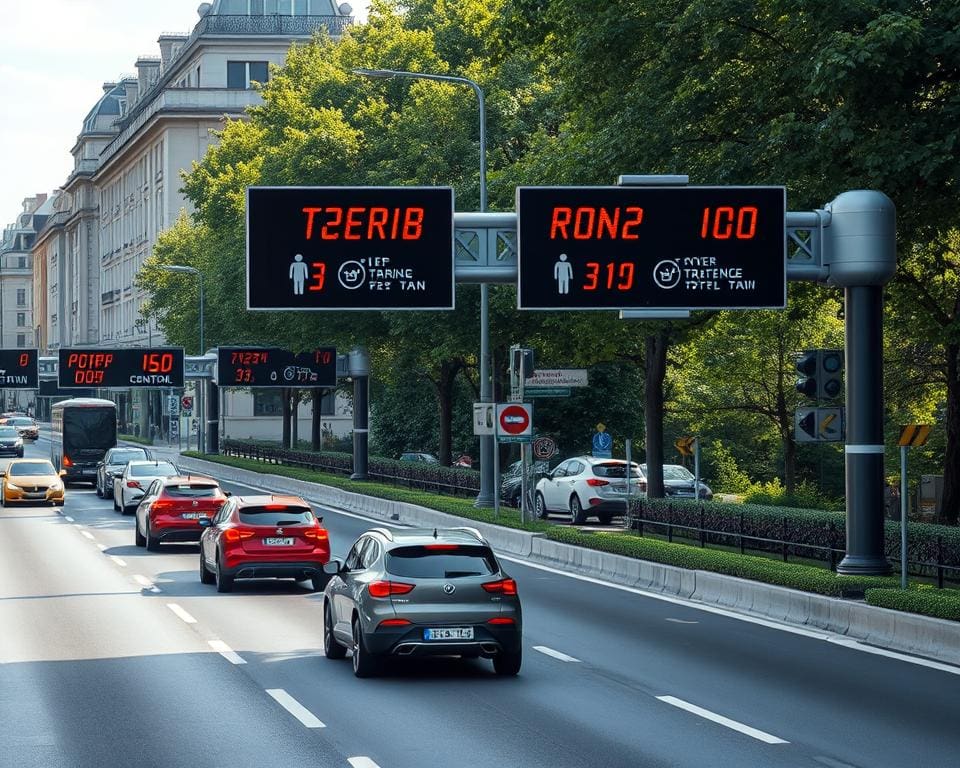 Intelligente Verkehrsschilder: Dynamische Verkehrssteuerung