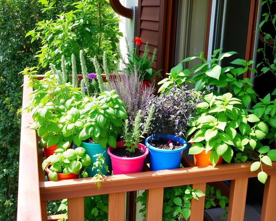 Kräutergarten auf dem Balkon anlegen