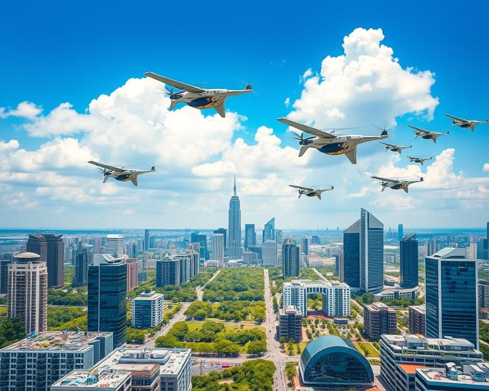 Lufttaxis und Urban Air Mobility