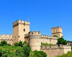 Mittelalterliche Mauern in Ávila, Spanien