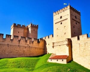 Mittelalterliche Mauern in Ávila, Spanien