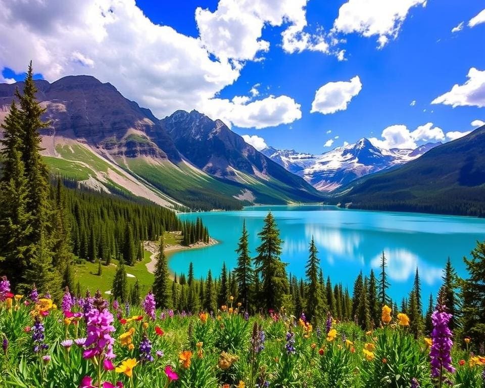 Natur und Parks in Lake Louise, Kanada