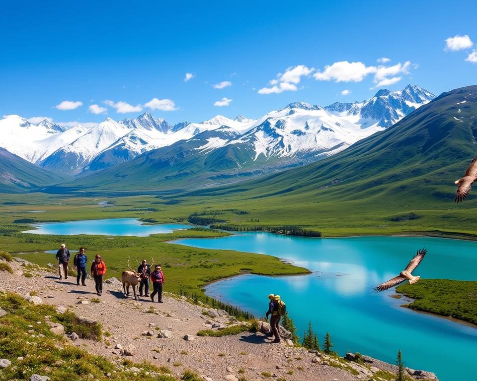 Naturerlebnisse im Denali-Nationalpark, Alaska