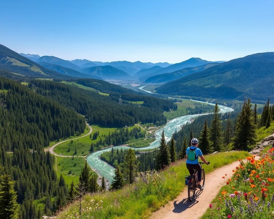 Naturerlebnisse in Missoula mit Wanderwegen und Radfahren