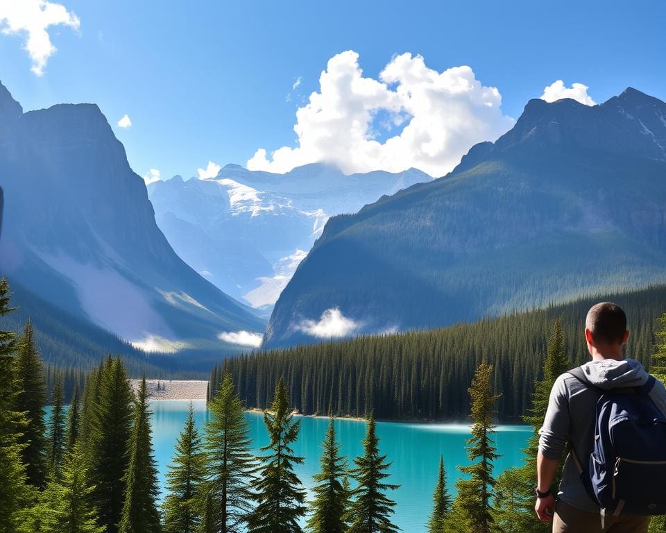 Naturschönheiten am Lake Louise