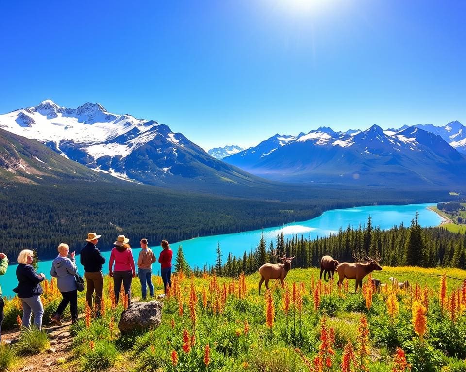 Naturwunder im Jasper-Nationalpark, Kanada