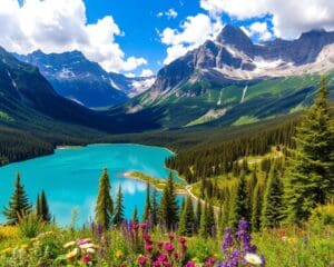 Naturwunder im Kootenay-Nationalpark, Kanada