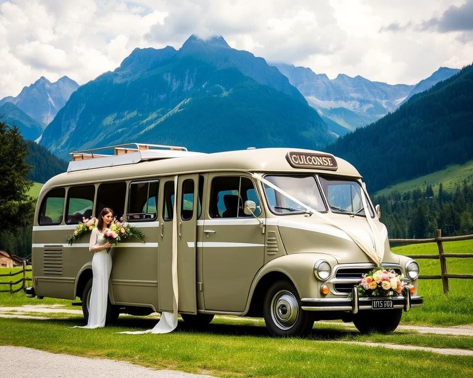 Oldtimerbus für Hochzeiten