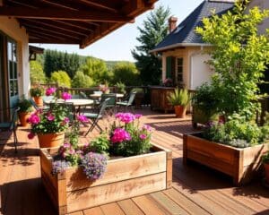 Pflanzkästen aus Holz: Naturverbundene Lösungen für Terrasse