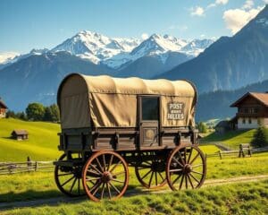 Postwagen alt Schweiz