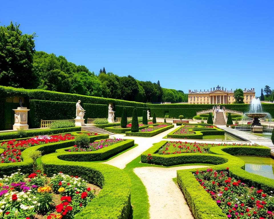 Renaissance-Gärten in Versailles, Frankreich