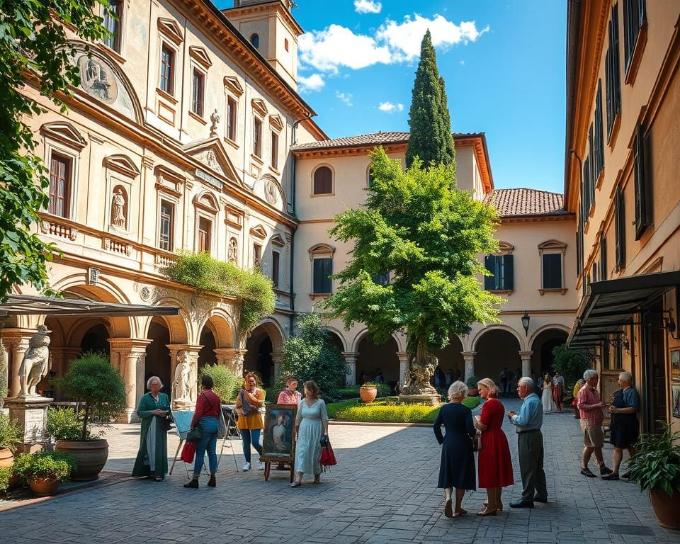 Renaissance-Kunst in Bergamo, Italien