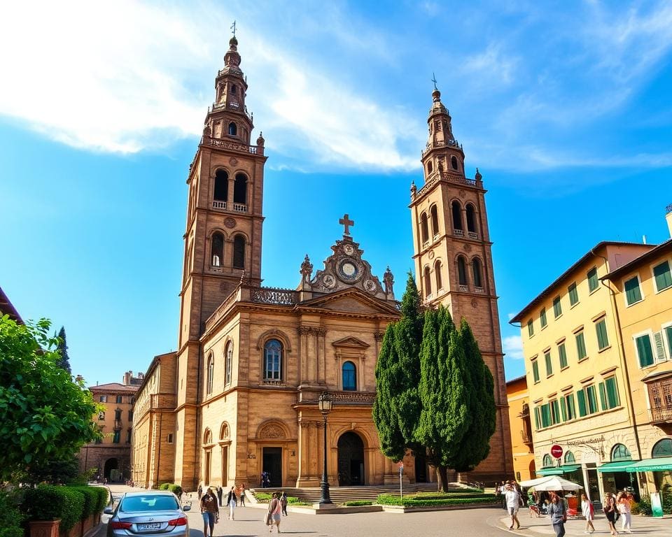 Romanische Kirchen in Bologna, Italien