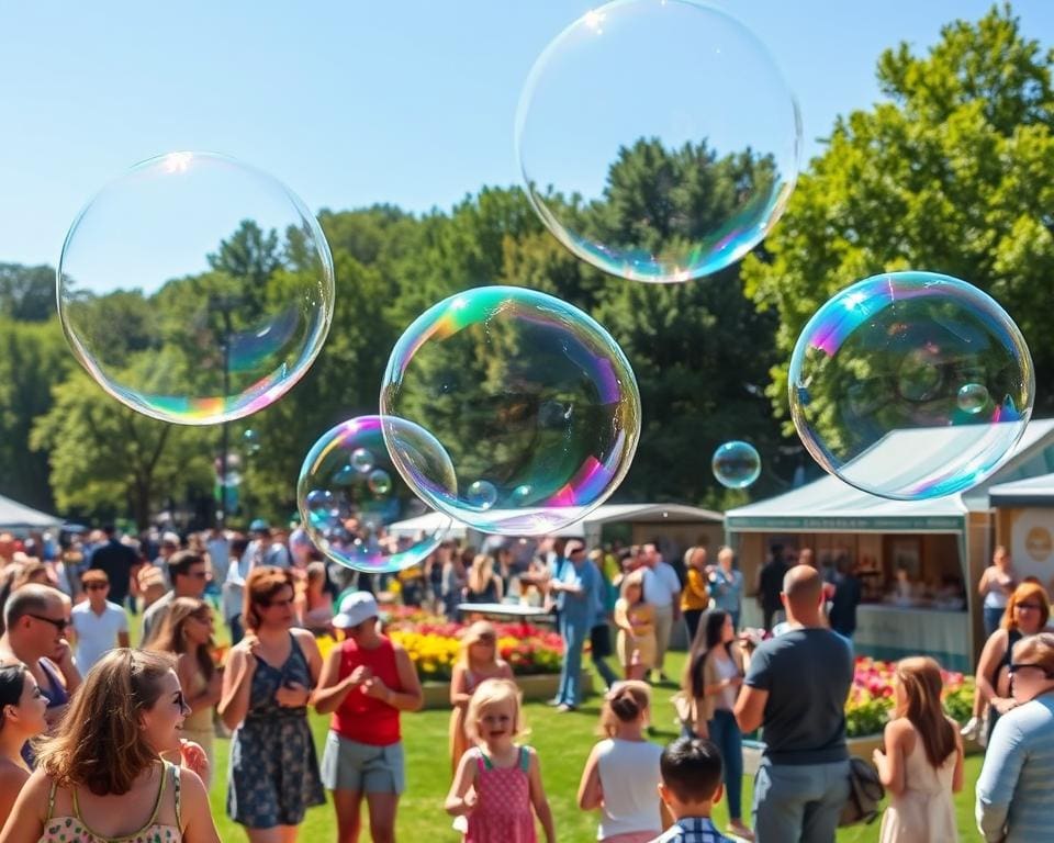 Seifenblasen-Festivals Deutschland