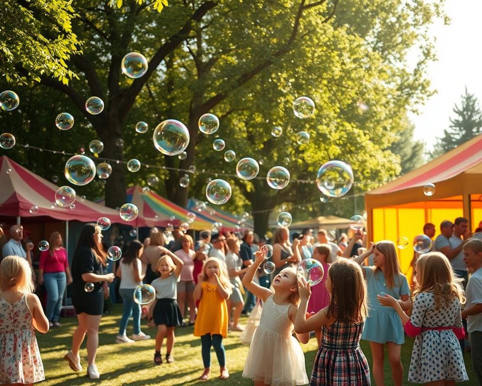 Seifenblasen-Festivals: Magie in der Luft