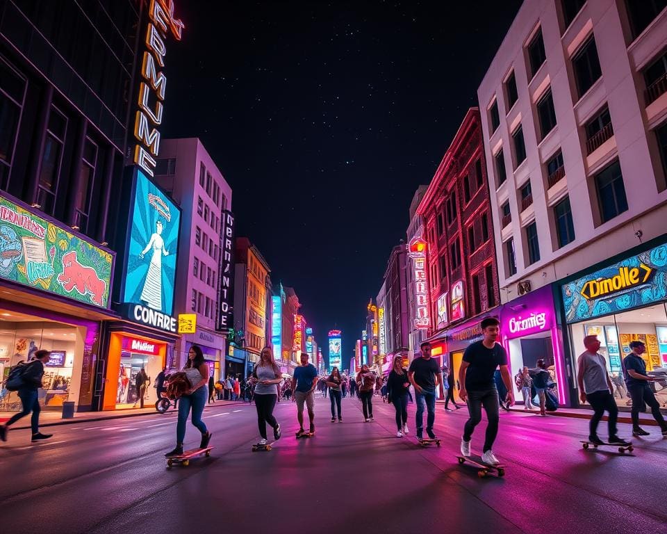 Skate-Nights durch die Stadt