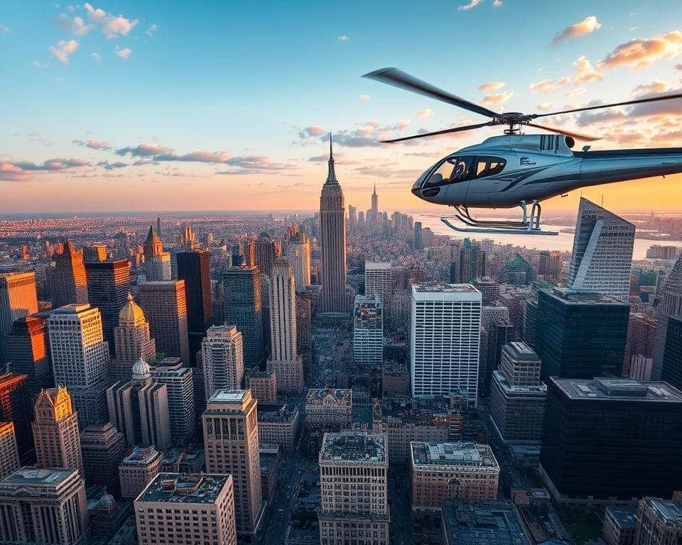 Skylines erkunden: Helikopter-Touren