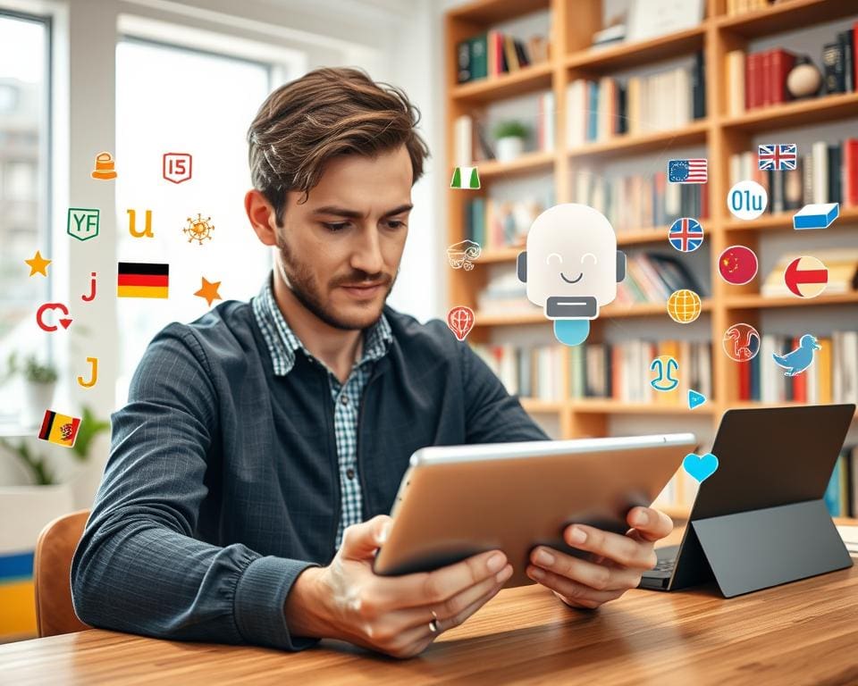 Sprachlern-Apps mit KI-Unterstützung