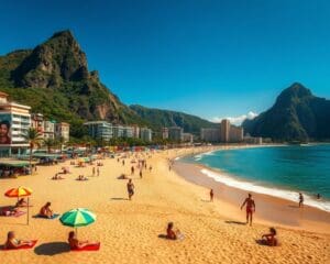 Strand und Kultur in Rio de Janeiro, Brasilien