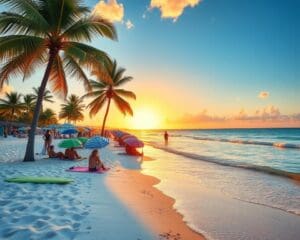 Strand und Sonne in Key West, Florida