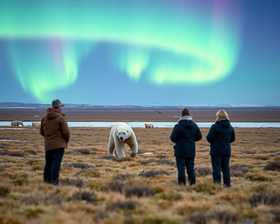 Tierbeobachtung in Naturschutzgebieten von Churchill, Manitoba