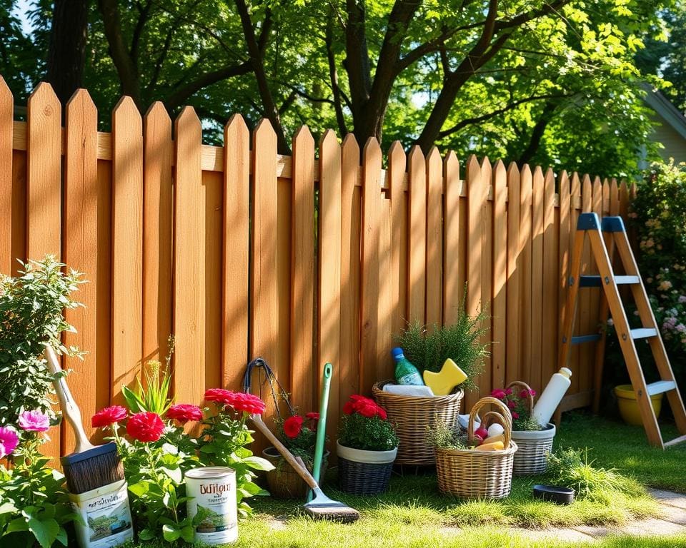 Tipps zur Pflege von Holzzäunen im Garten