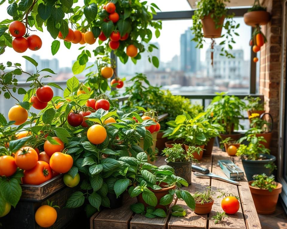 Urban Gardening Balkon