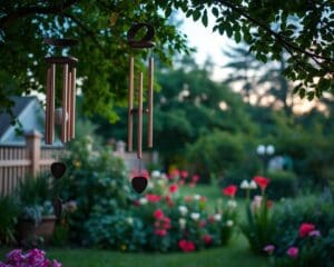 Windspiele im Garten: Klangvolle Akzente für entspannte Abende