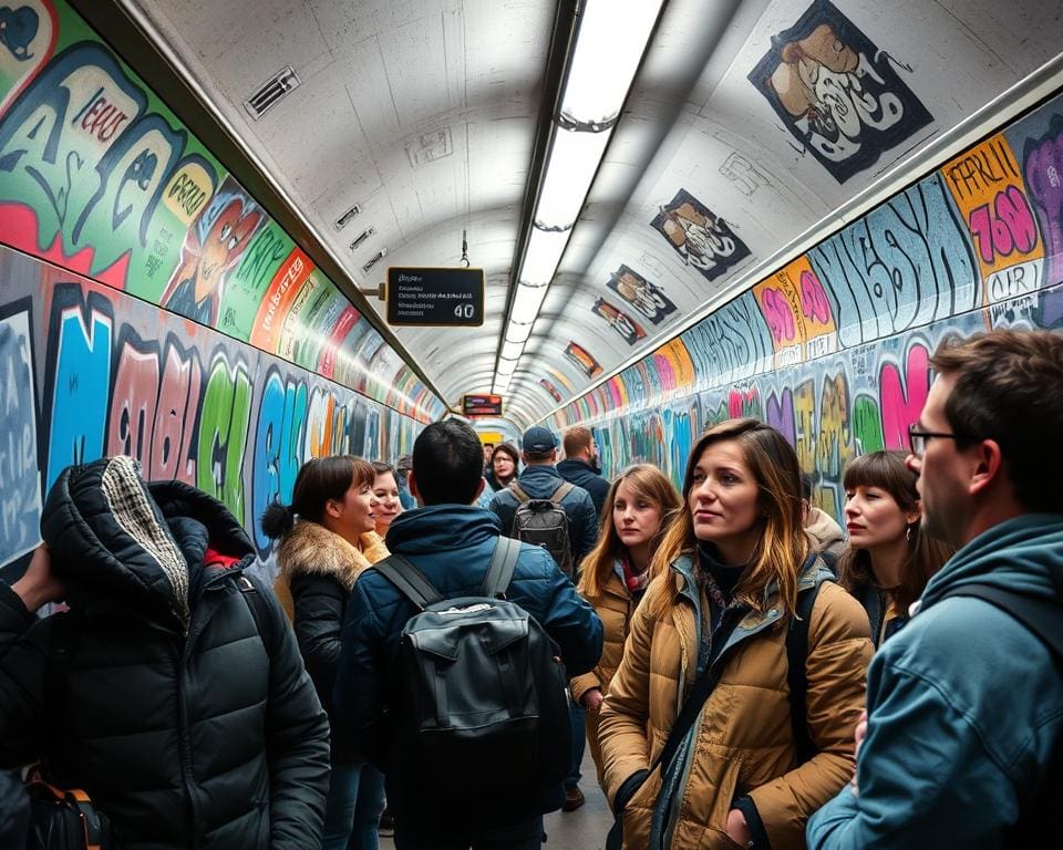 Wirkung von U-Bahn-Kunst