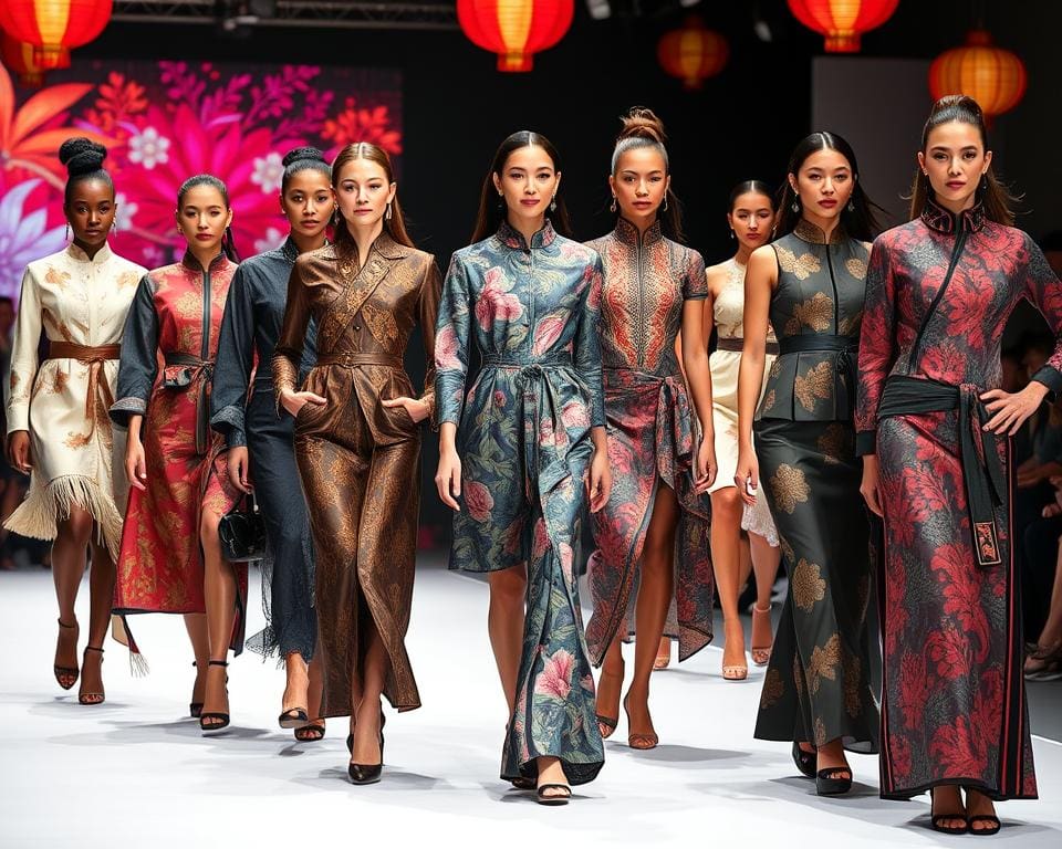 globale Modetrends asiatische Designer